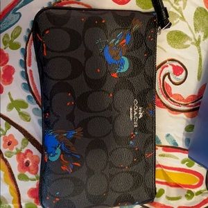 Ladies coach wristlet